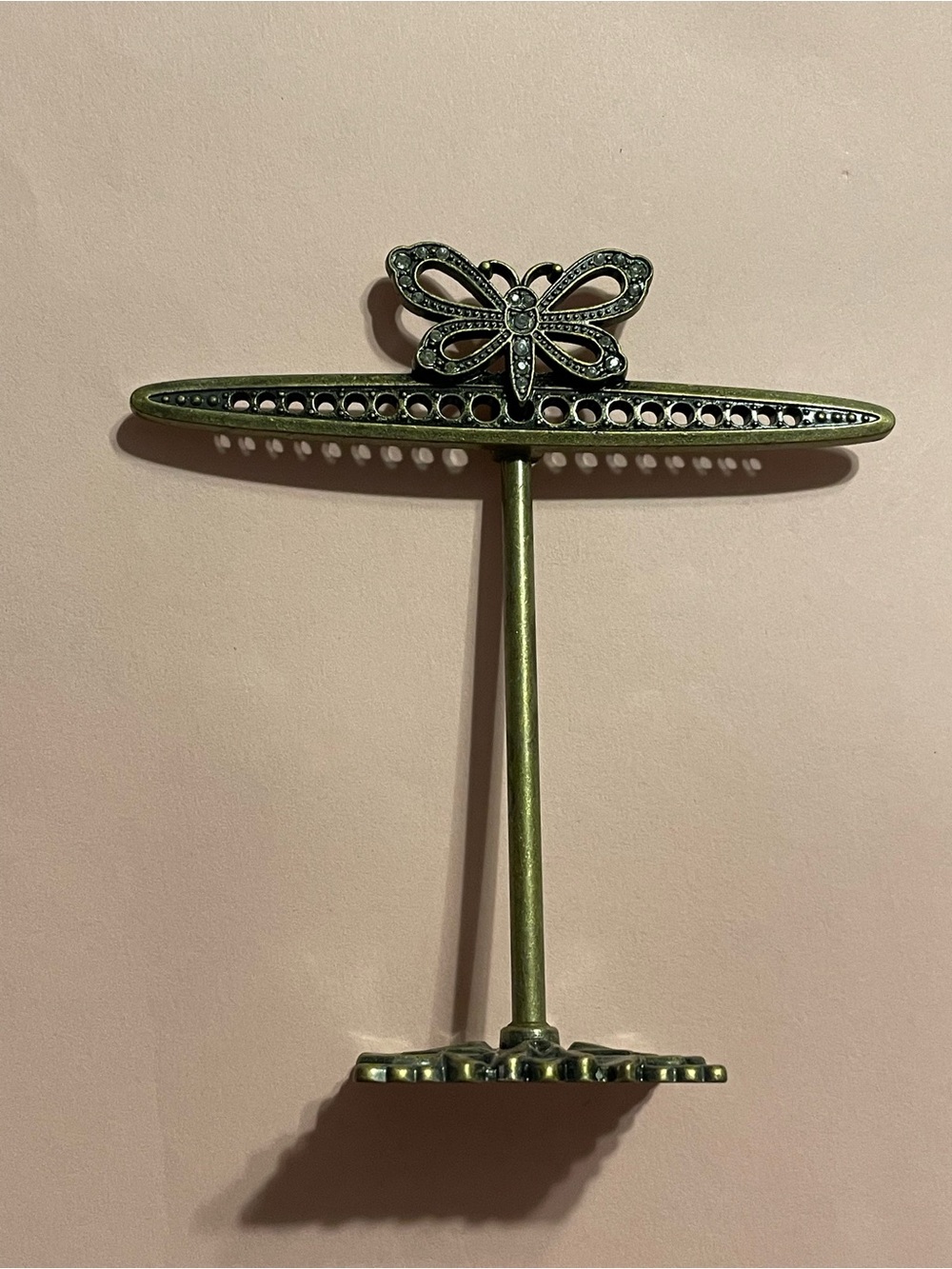 Butterfly Earrings Small Display Metal Stand #9807